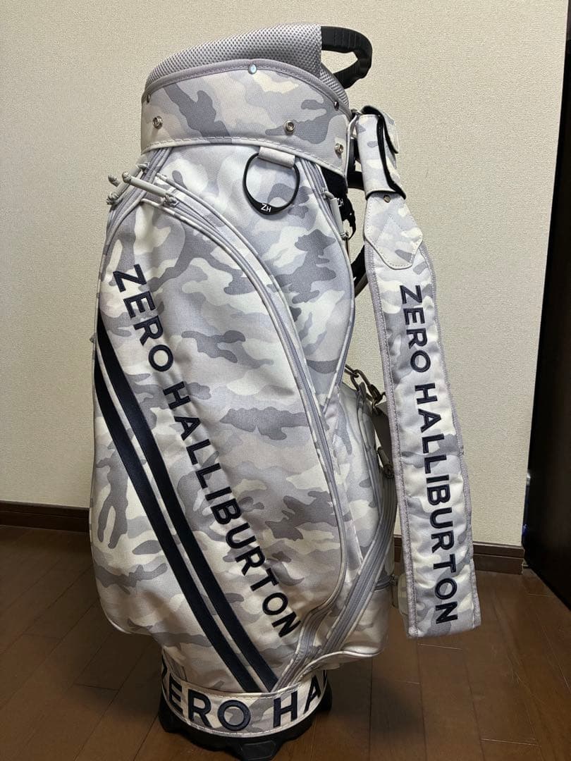 ZERO HALLIBURTON カモフラージュ キャディバッグ　美品