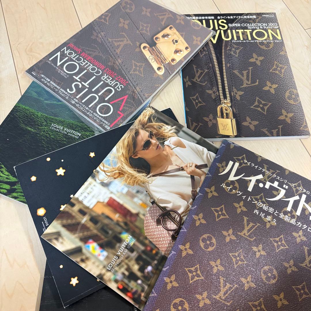 ルイヴィトンの秘密と全製品カタログ1978年発行　全ラインアイテムなど8冊セット