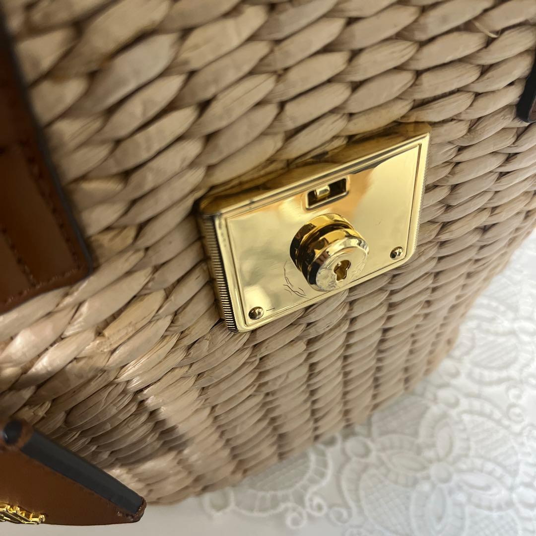 ローレンラルフローレン 2wayミニか ごバッグショルダー ブラウン