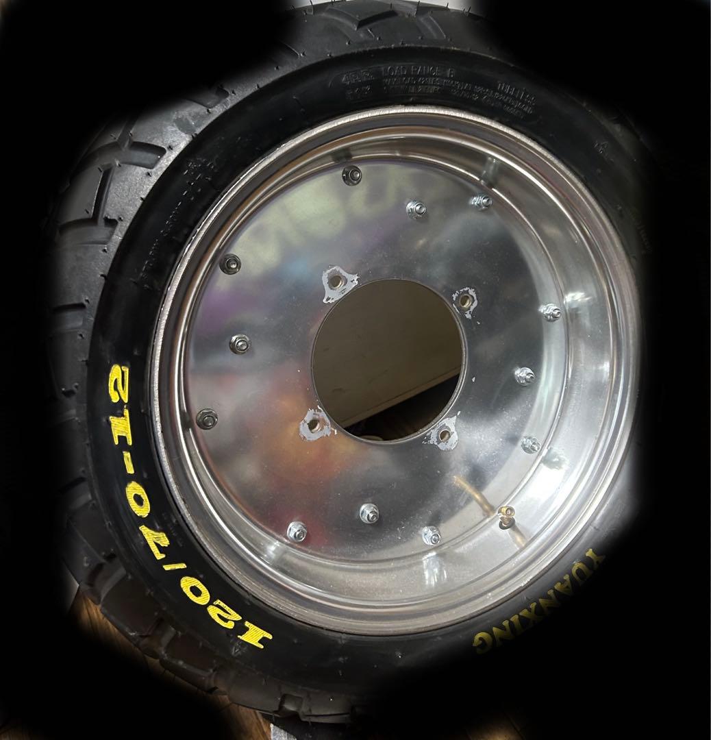 エイプ50 前後セットホイール