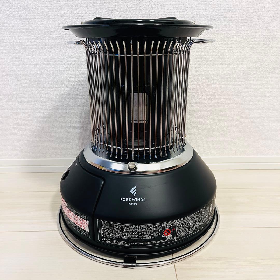 【良品】Iwatani カセットガスストーブ CB-STV-MRD