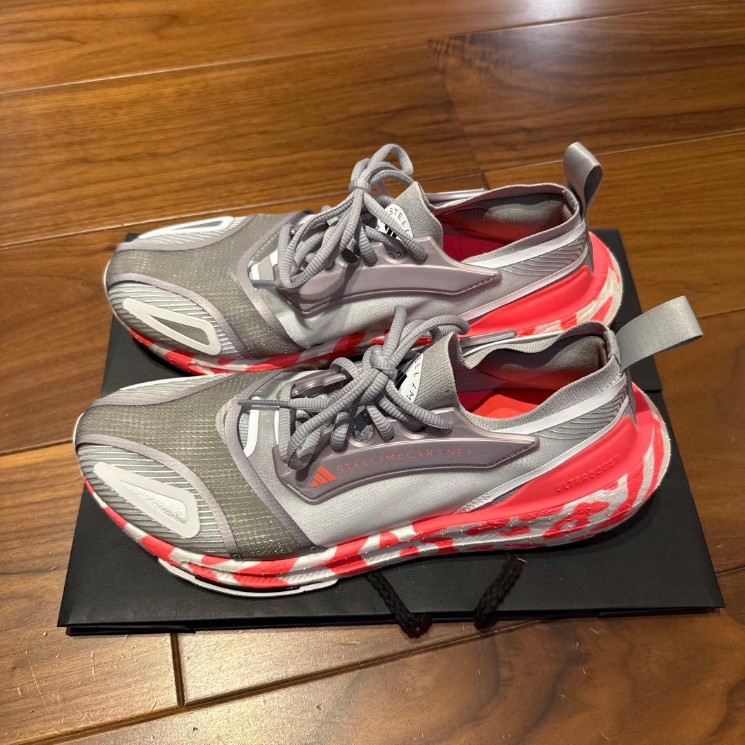 美品adidas by Stella McCartney ランニングシューズ25