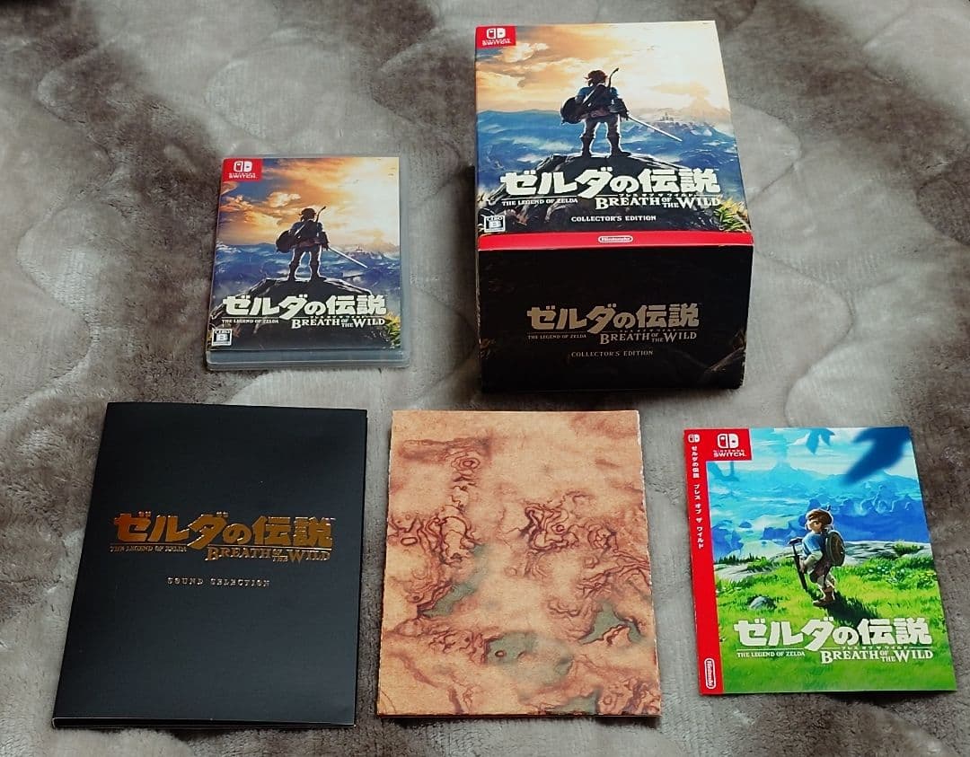 ゼルダの伝説　ブレスオブザワイルド　コレクターズエディション　アミーボなし