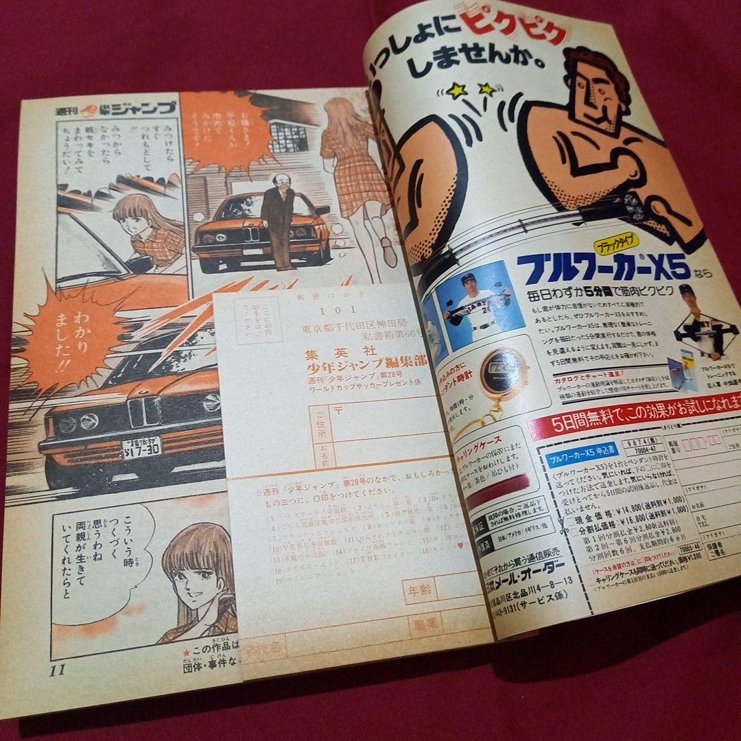 【当時物美品】週刊 少年 ジャンプ 1982年28号 漫画 アニメ