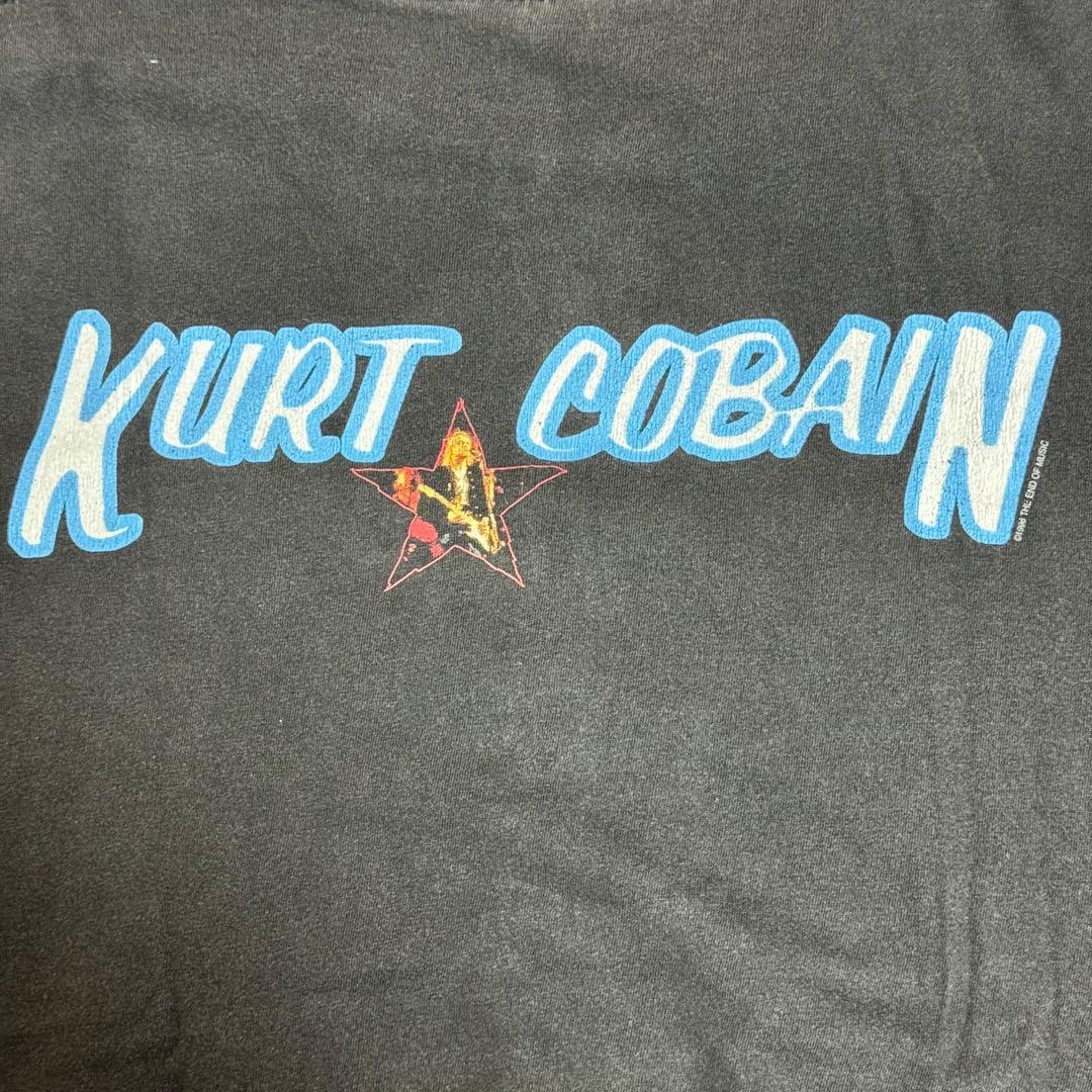 希少 90s  Cobain ヴィンテージTシャツ　nirvana