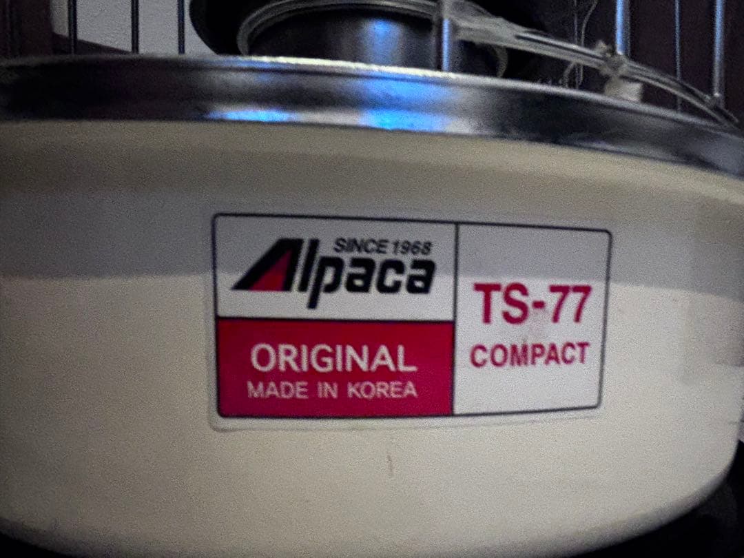 希少/替え芯2本付】アルパカストーブ TS-77 コンパクト 専用ケース付