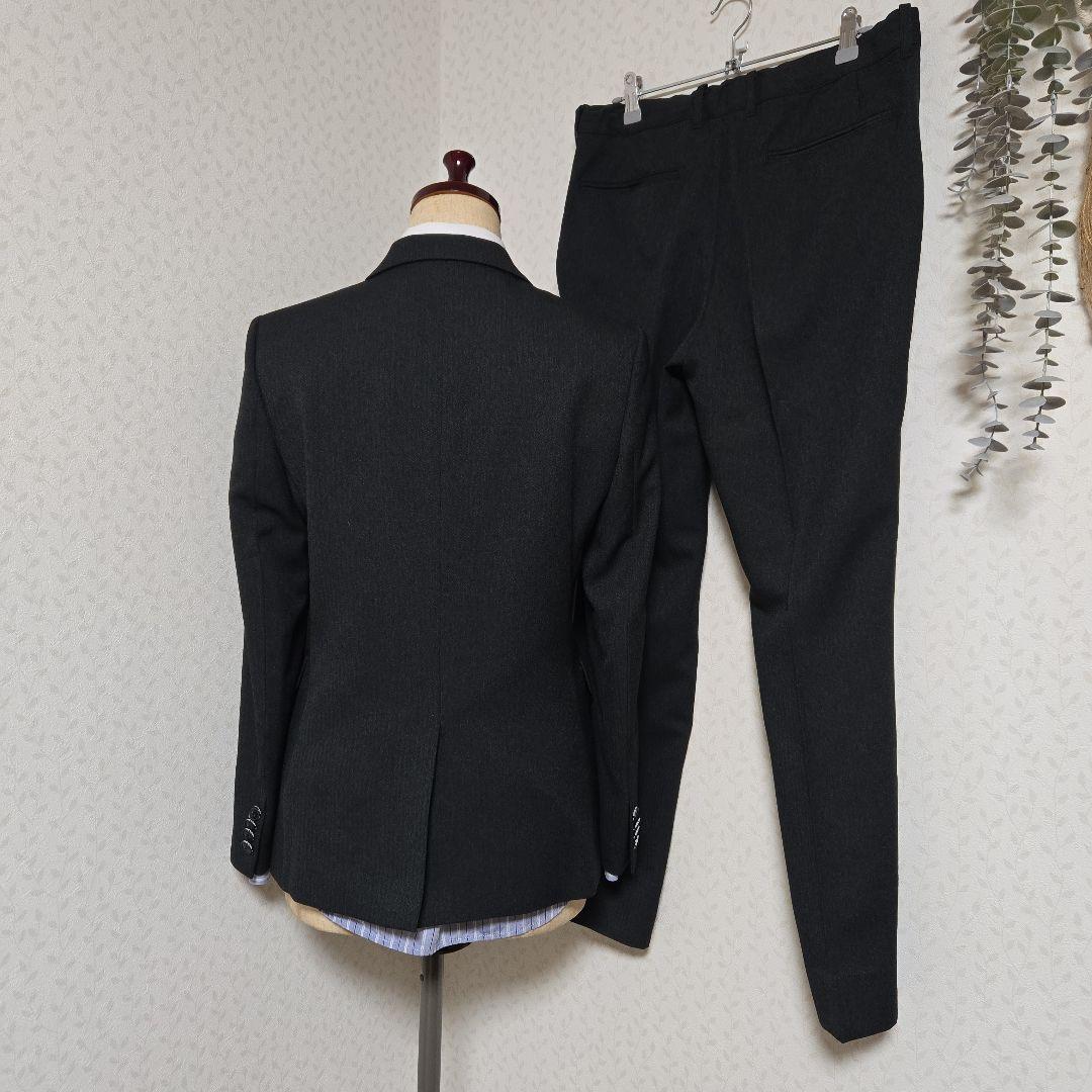 美品　ワルツバイビームスデザイン　165　グレー　スーツセット5点　卒服