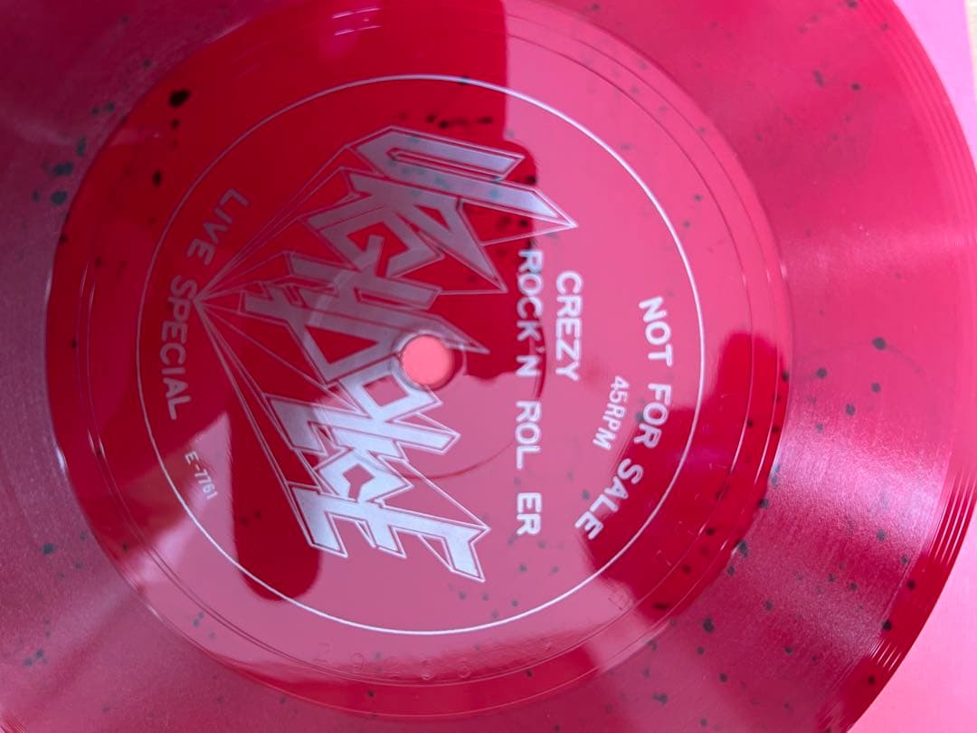 URGH POLICEアーグポリス　ザ・イエローモンキー吉井和哉ソノシート