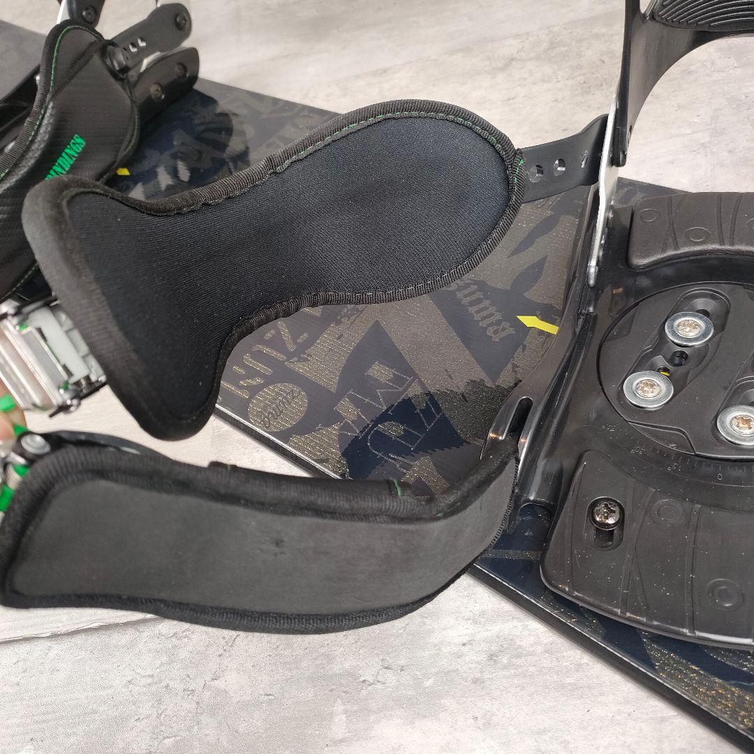 【迅速発送】ZUMA FONTY スノーボード 153cm ビンディング付き