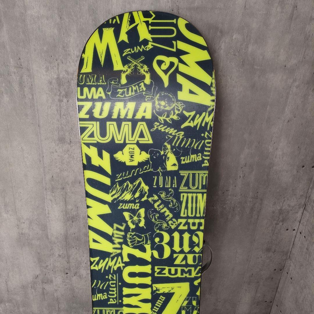 【迅速発送】ZUMA FONTY スノーボード 153cm ビンディング付き