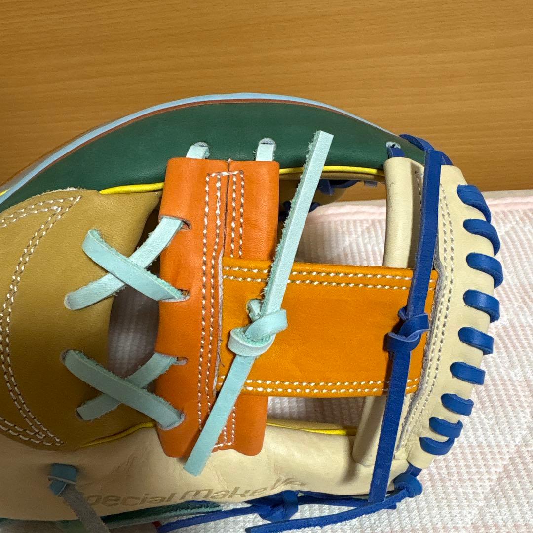 SSK 端材グラブ軟式内野手用　Special make up