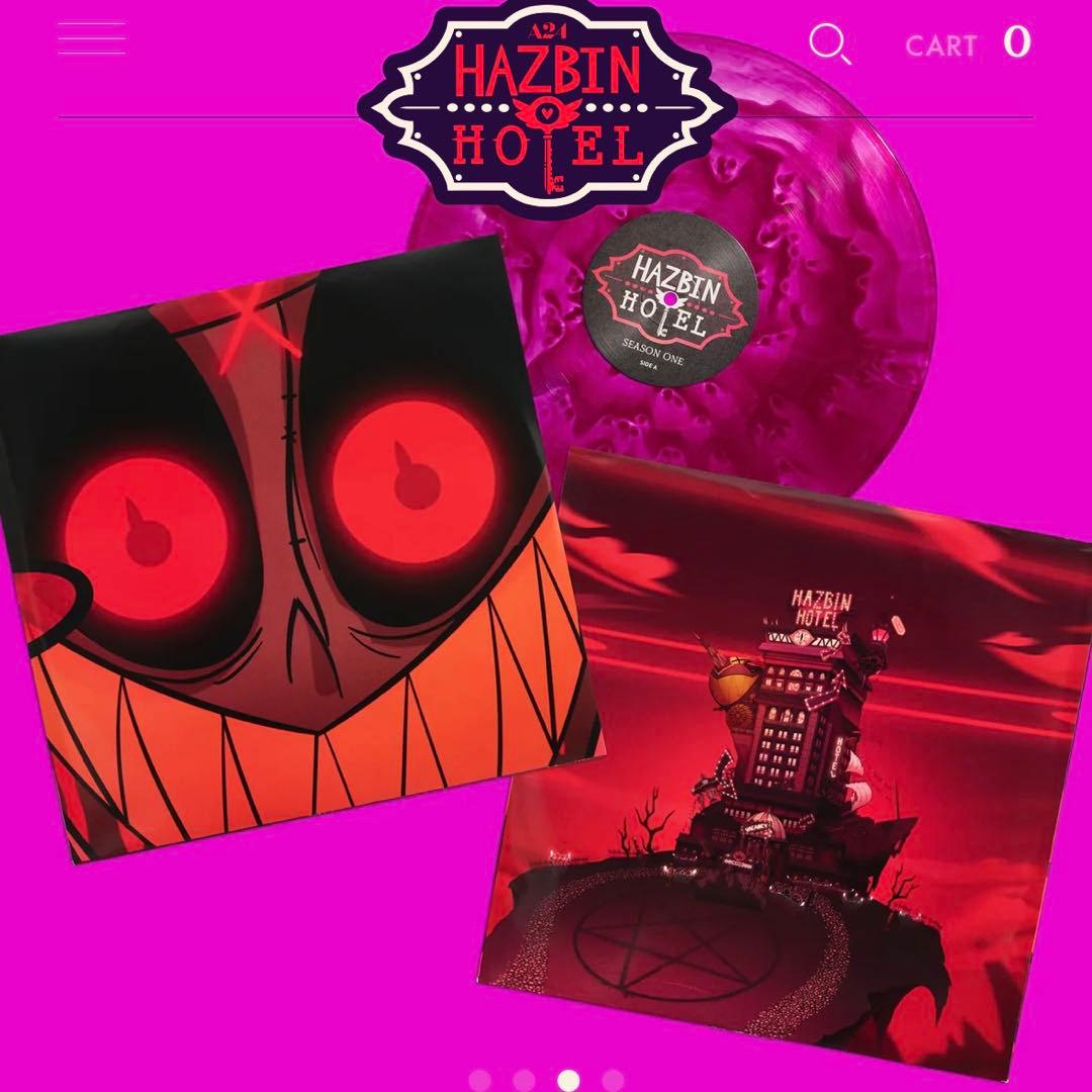 ハズビンホテル レコード Ghostly Grape vinyl