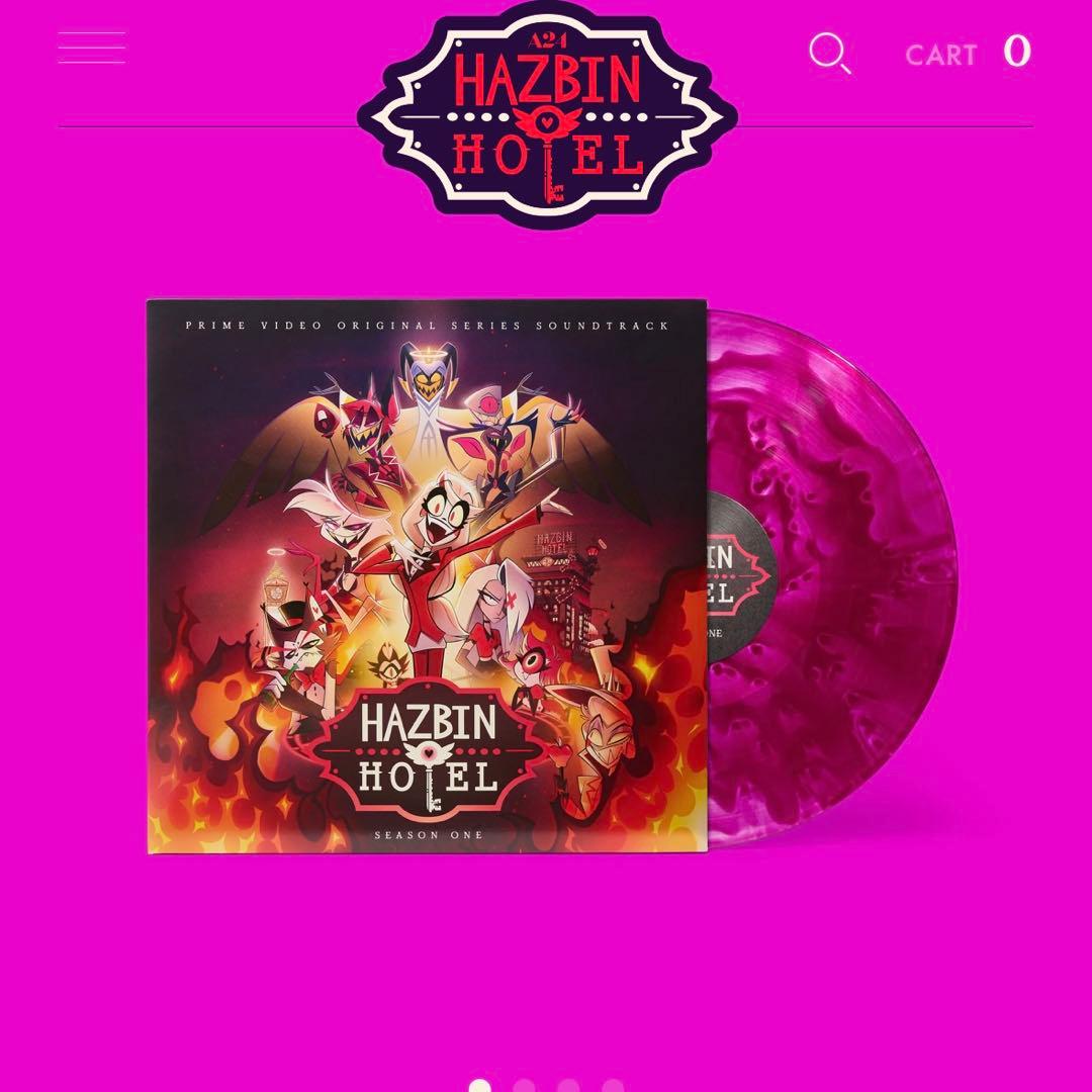 ハズビンホテル レコード Ghostly Grape vinyl