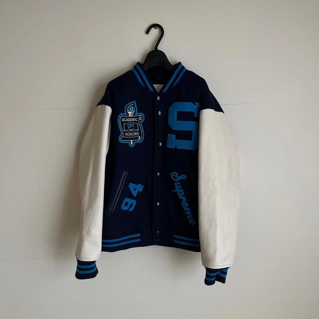 [ショウタ]supreme Team Varsity Jacket