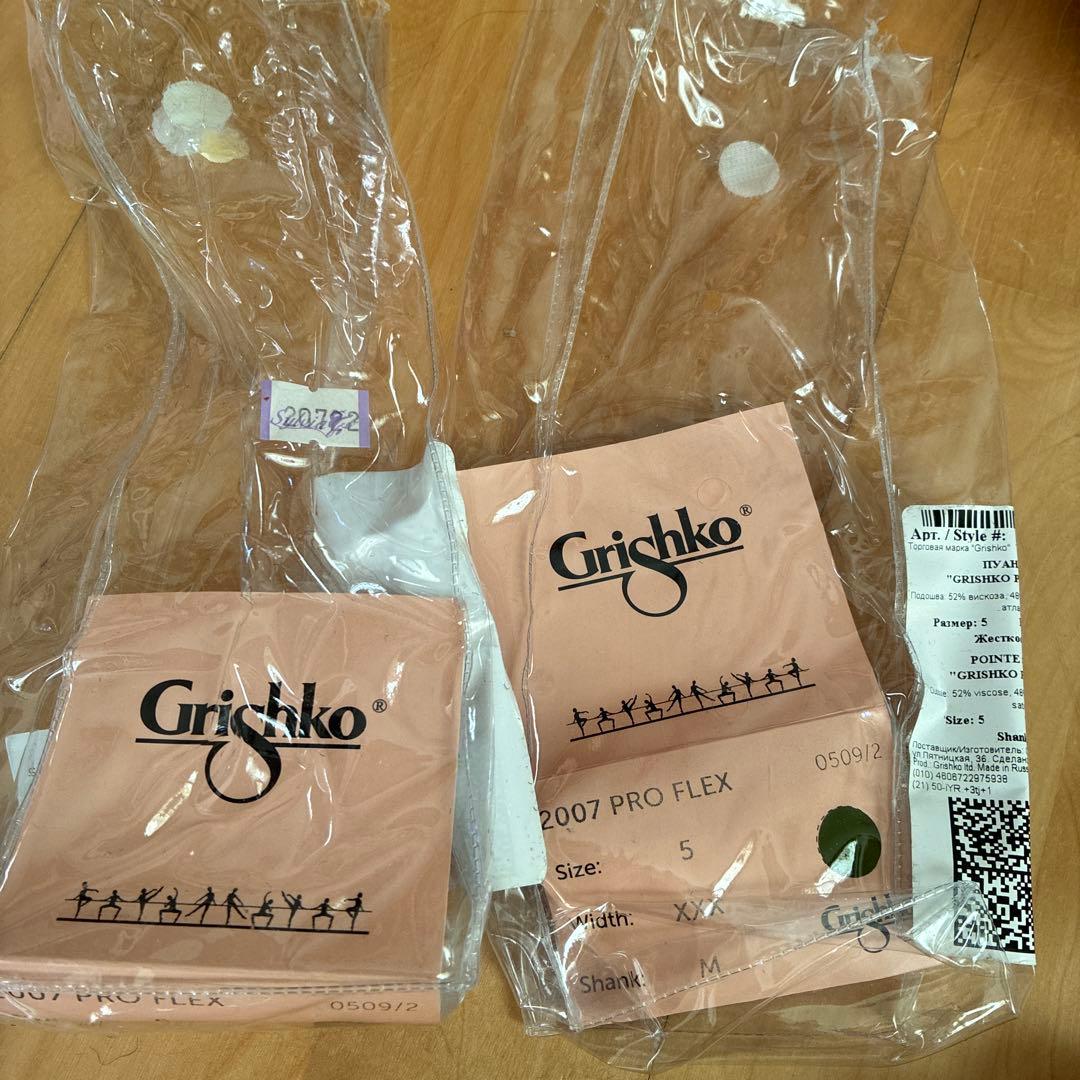 トゥシューズ ピンク 5 XXM