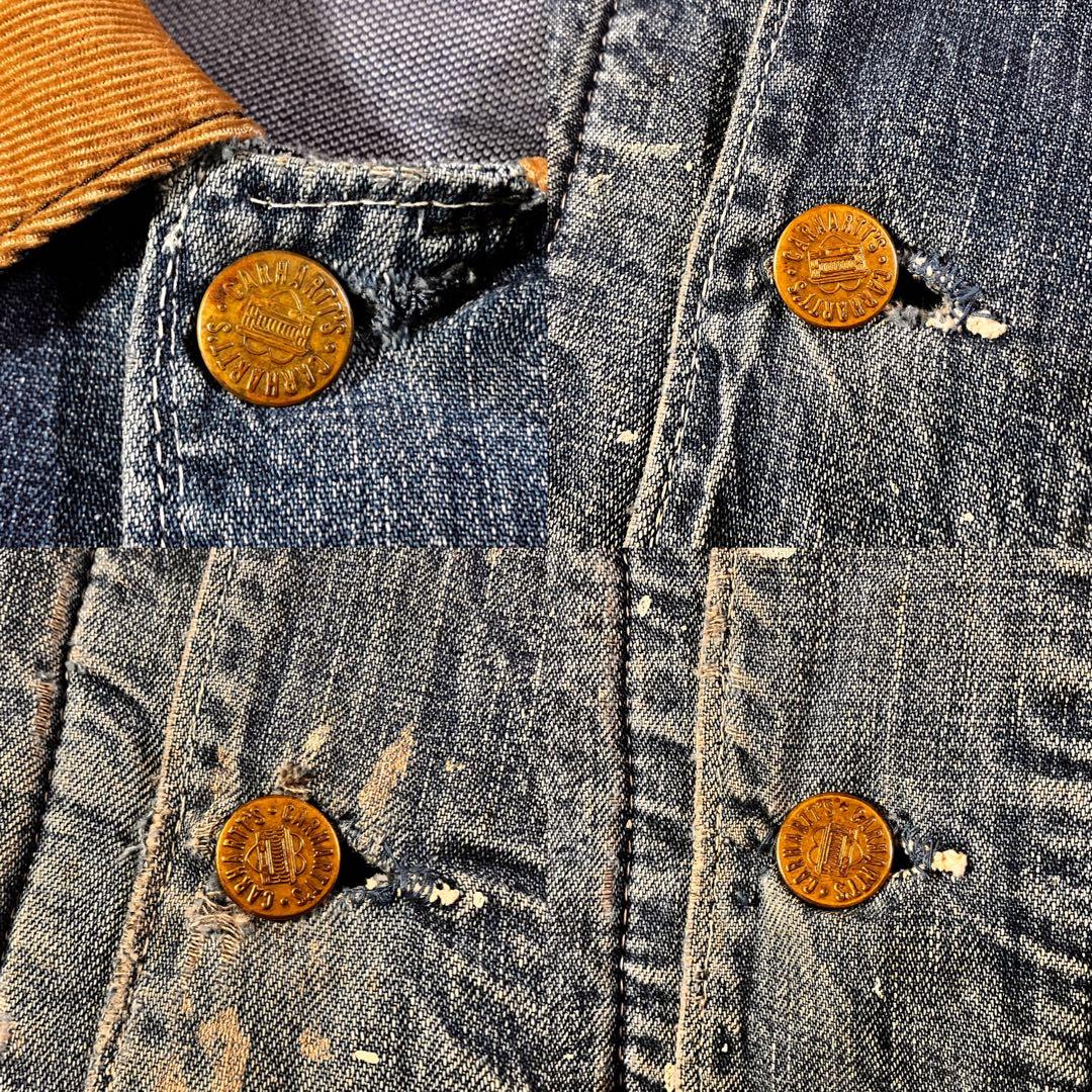 【幻級】60s カーハート トリプルネーム カバーオール メンズL相当