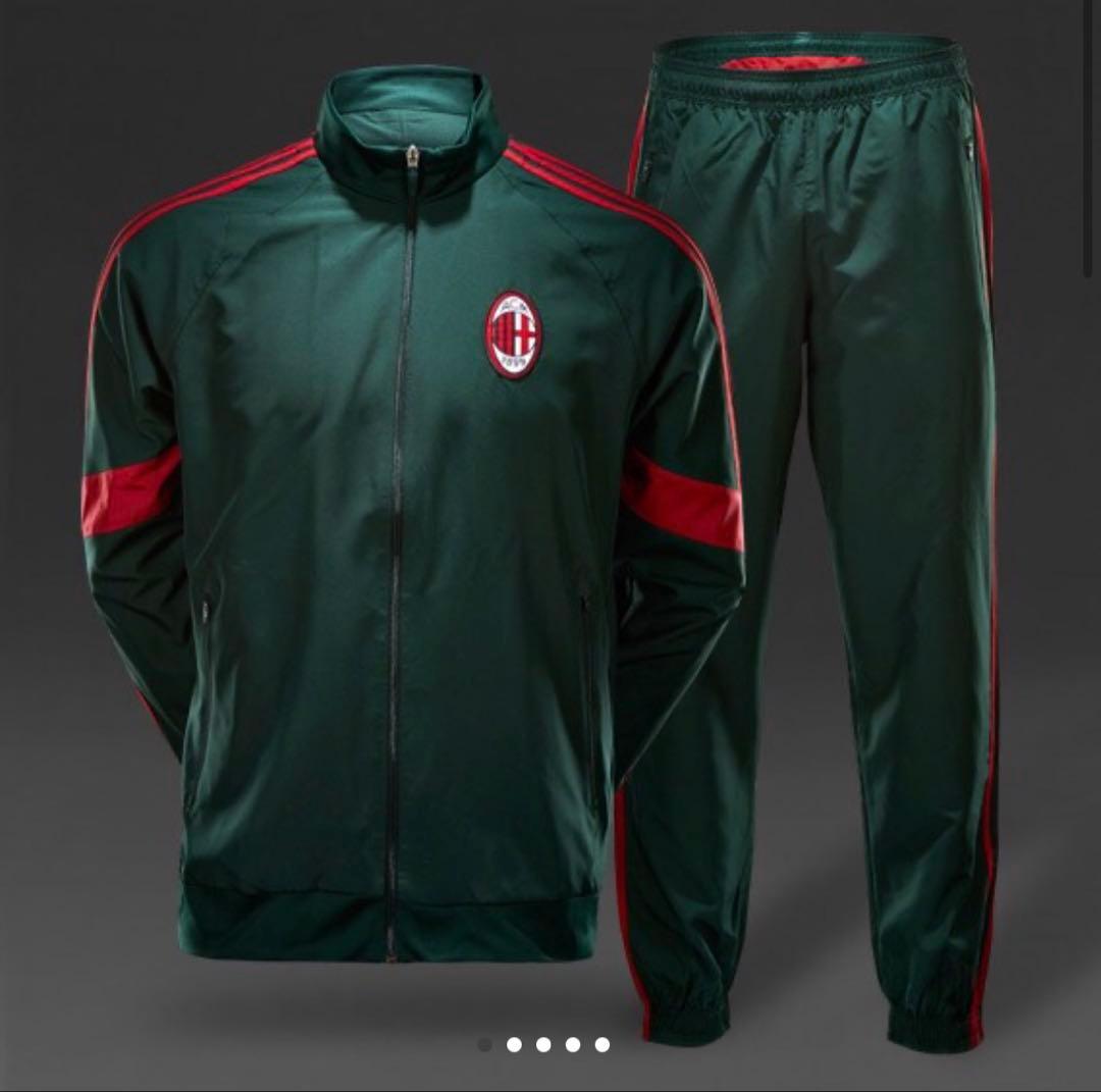 アディダス ACミラン O トレーニング プレゼンテーション　スーツ　上下セット