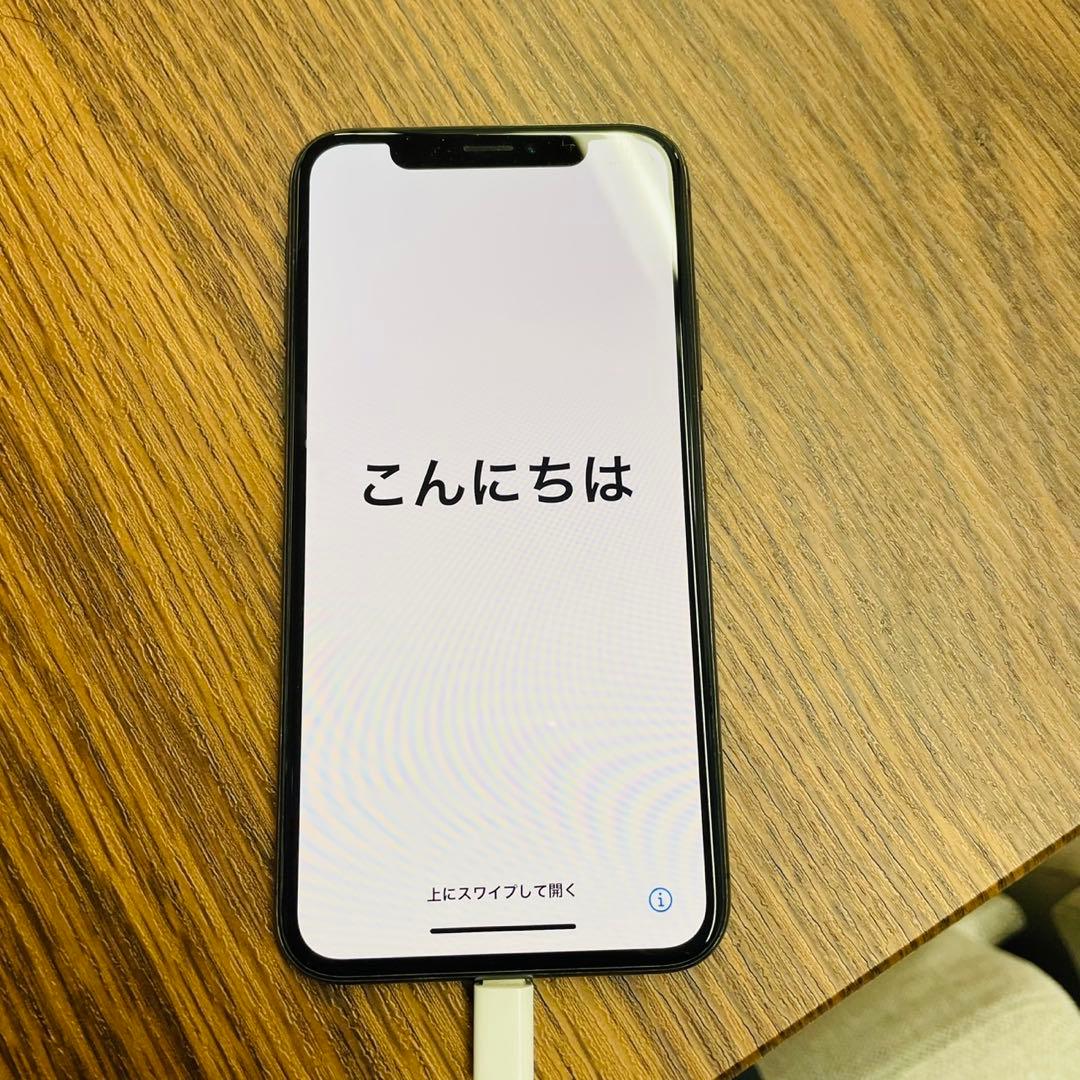 iPhone X スペースグレー 本体 256GB