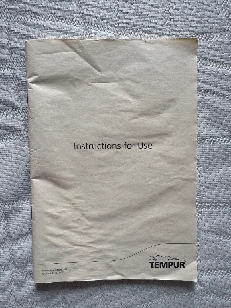 テンピュール　シングル低反発マットレス