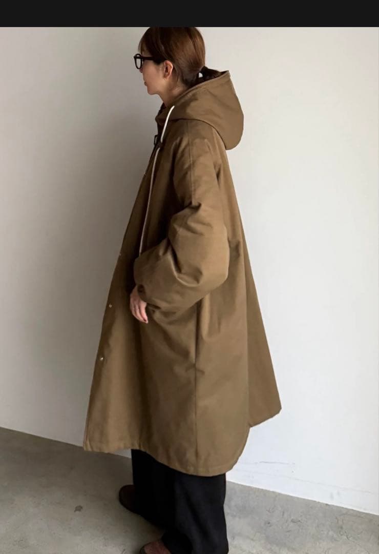 ARULLE 【新品タグ付】　インナーコットンカジュアルコート　ブラウン