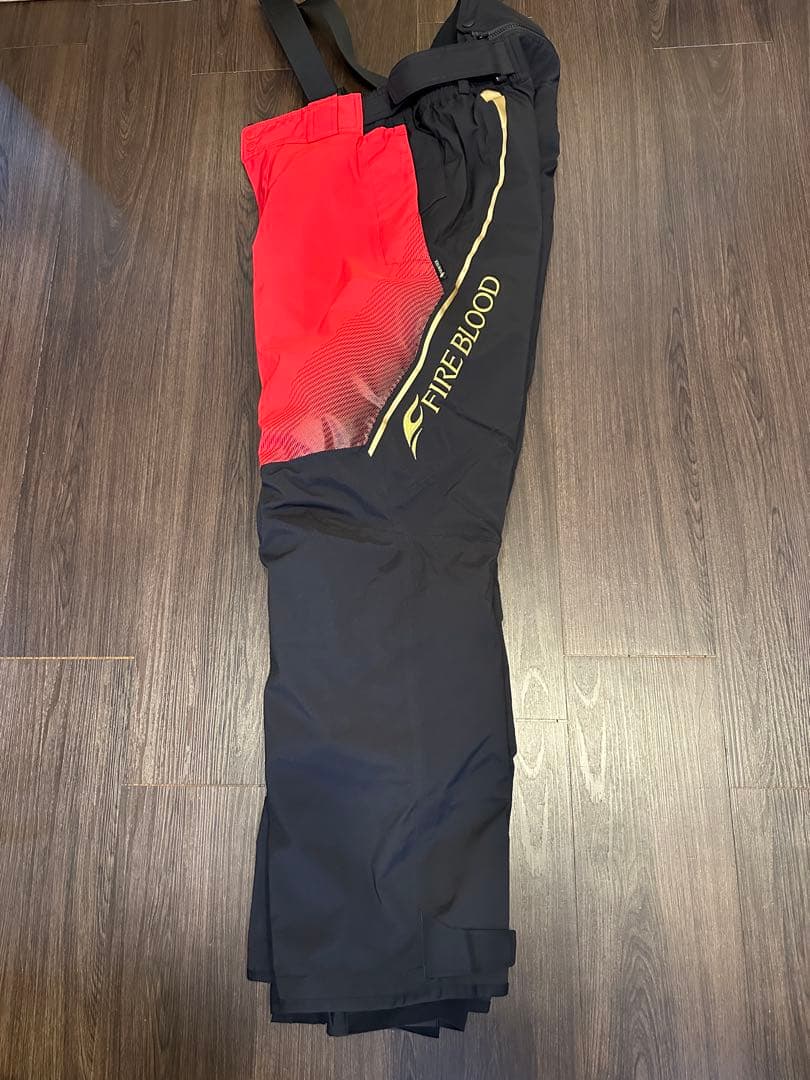 【再値下げしました】SHIMANO FIRE BLOODレインスーツ ダウン無し