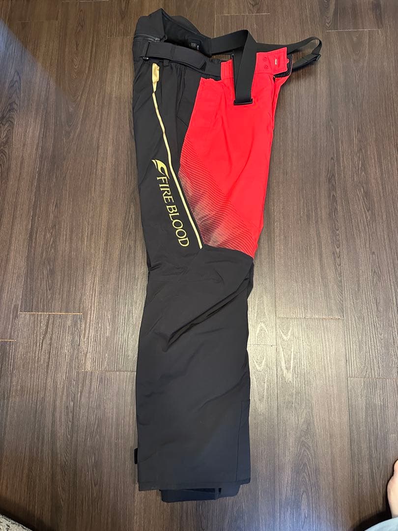 【再値下げしました】SHIMANO FIRE BLOODレインスーツ ダウン無し