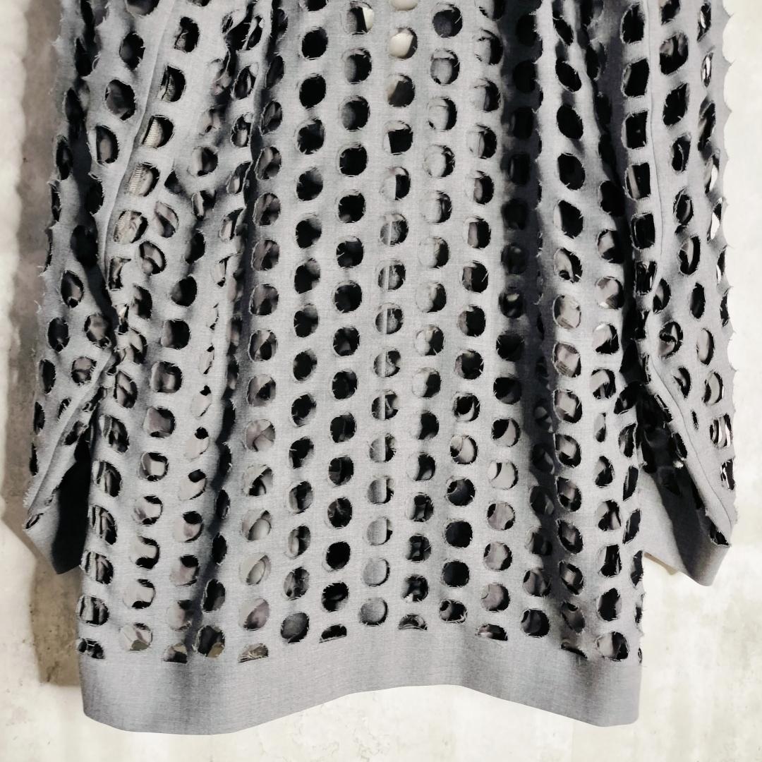 【新品タグ】メゾンマルジェラ 20SS パンチホールジャケット 36 ①ライン