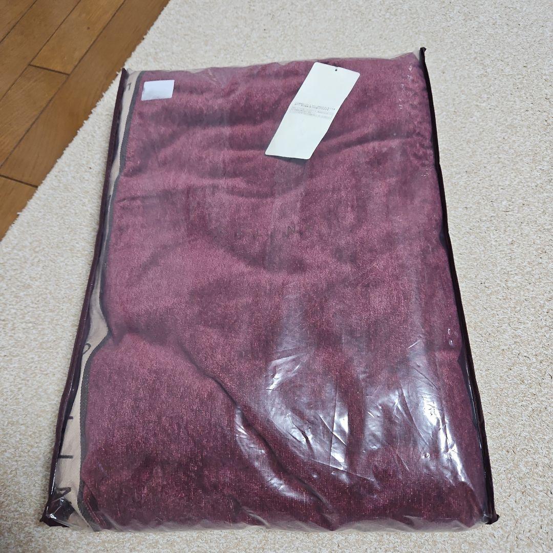 越前白州　　セリーヌ　ウール混タオルケット　新品タグ付き