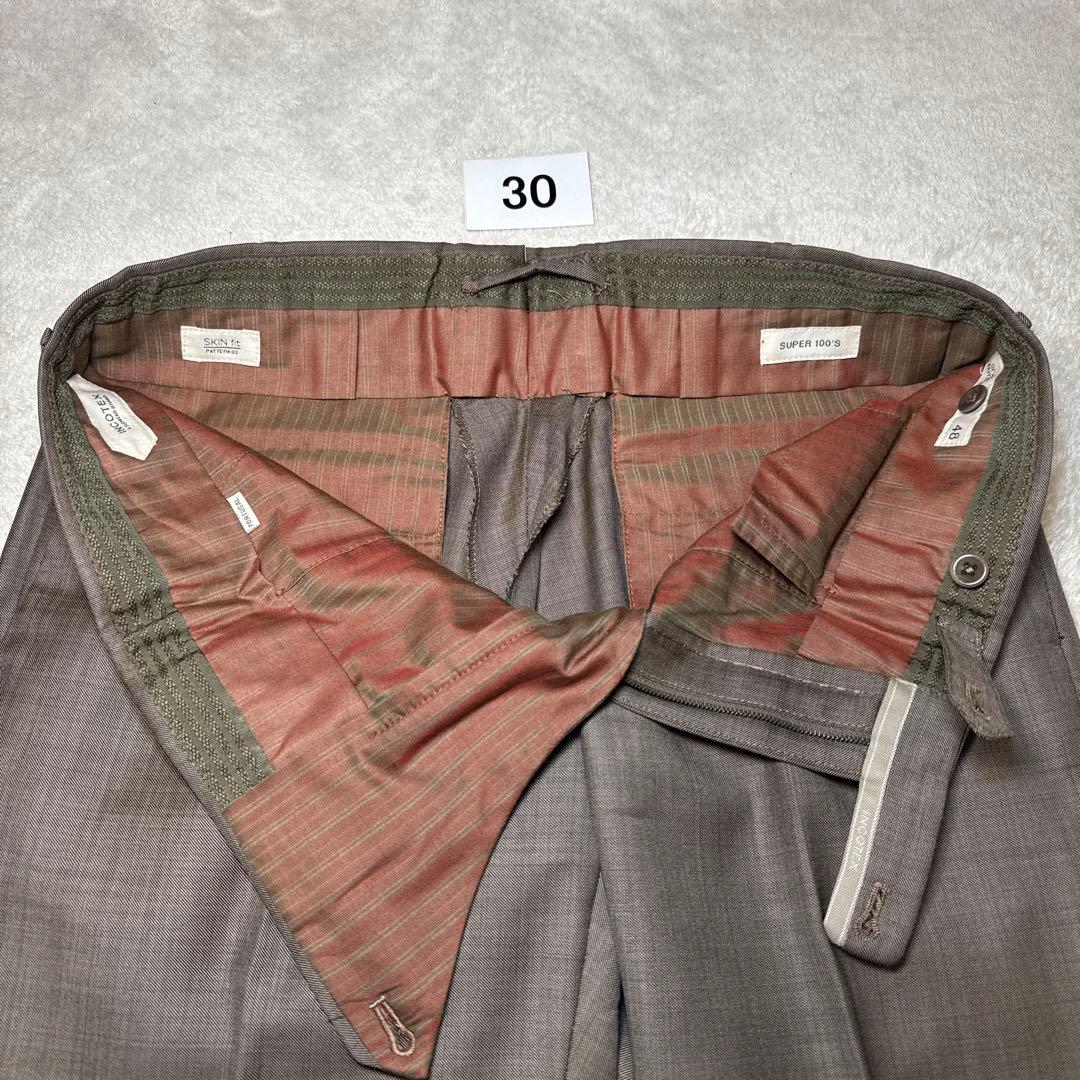 30 未使用　春秋　インコテックス　スラックス　ベージュ　48 L