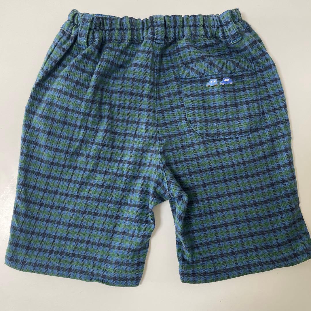 familiar 3点セット フォーマル 90 カーディガン シャツ 短パン