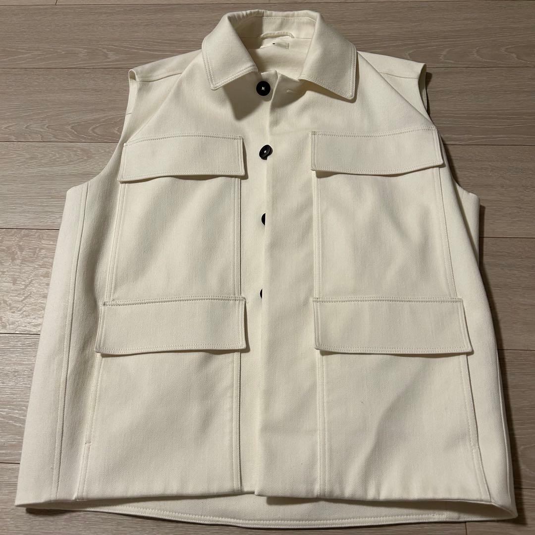 TB CABAN ホワイト ベスト キャバン　美品