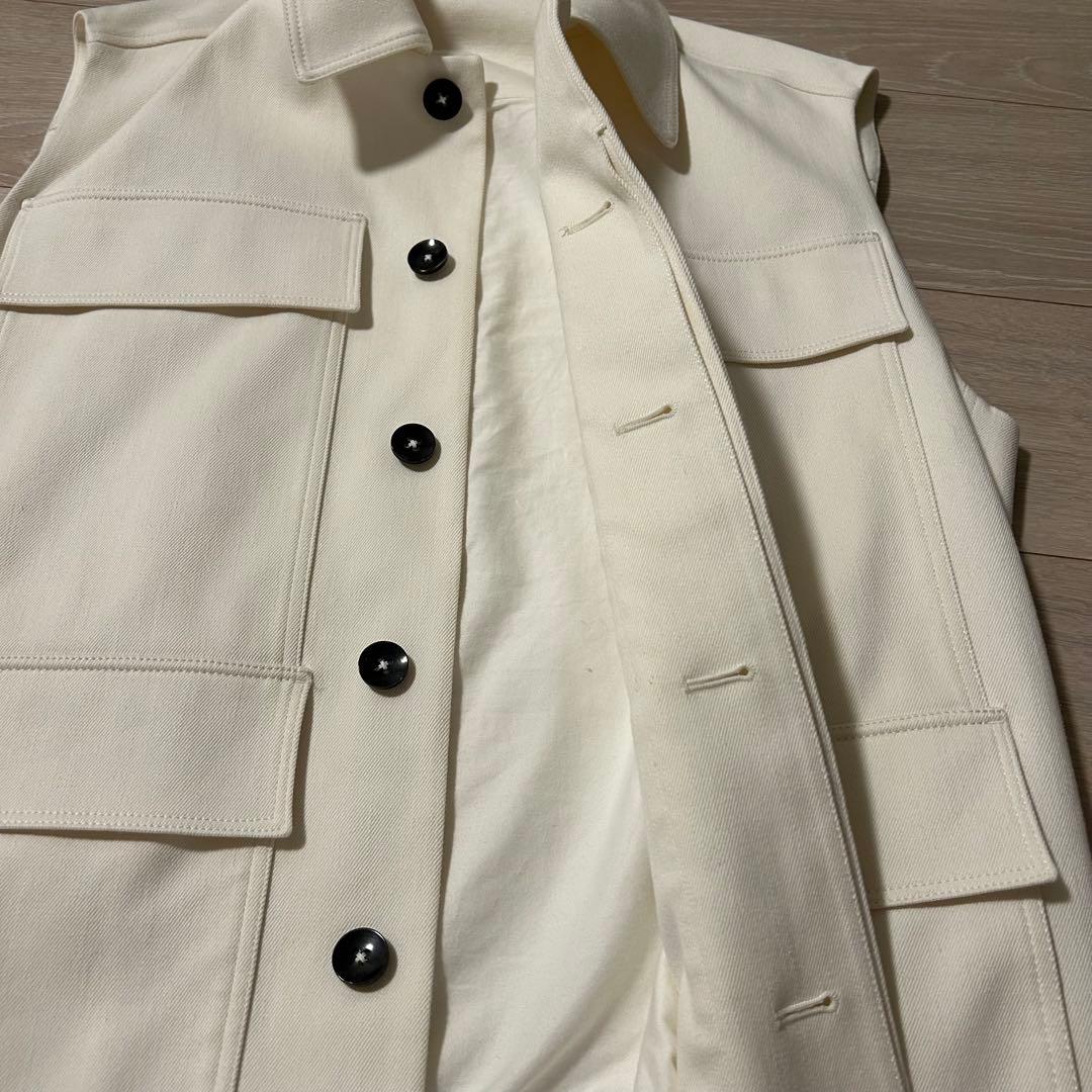 TB CABAN ホワイト ベスト キャバン　美品
