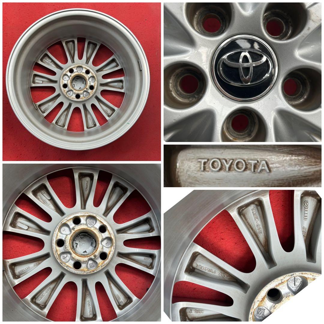 TOYOTA 30系 アルファード ヴェルファイア 純正 ホイール 18インチ