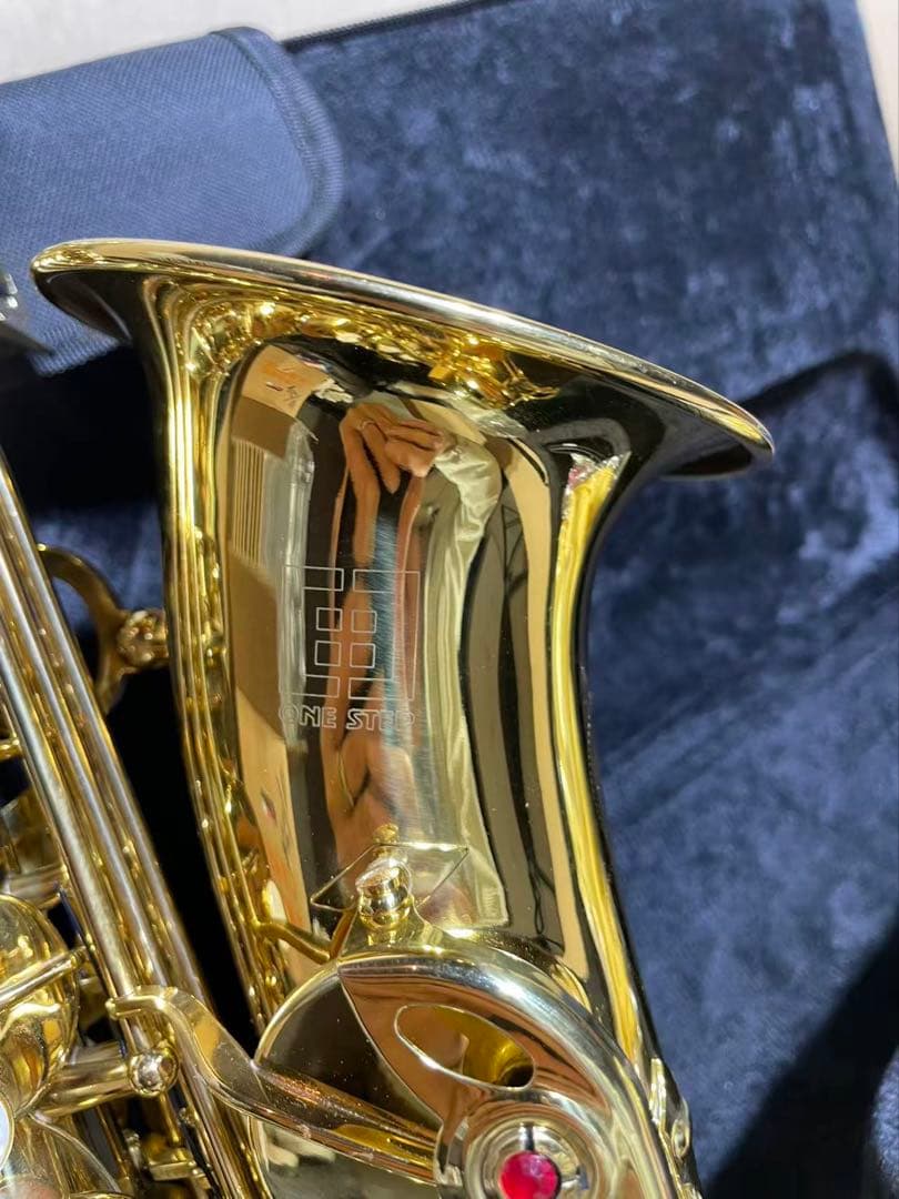 ONE STEP アルトサックス ケース付き　現状品