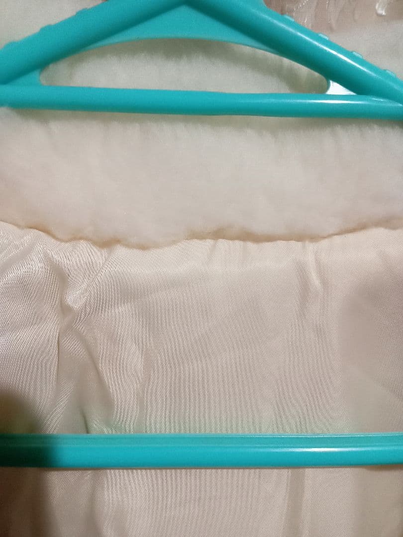 lilirena　ボアポンチョ　　ホワイト