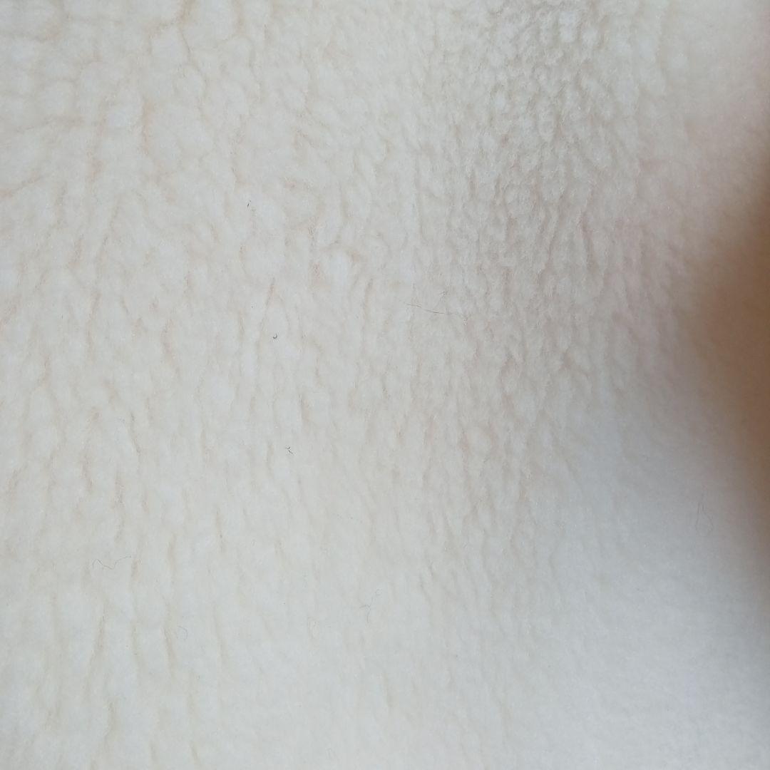 lilirena　ボアポンチョ　　ホワイト