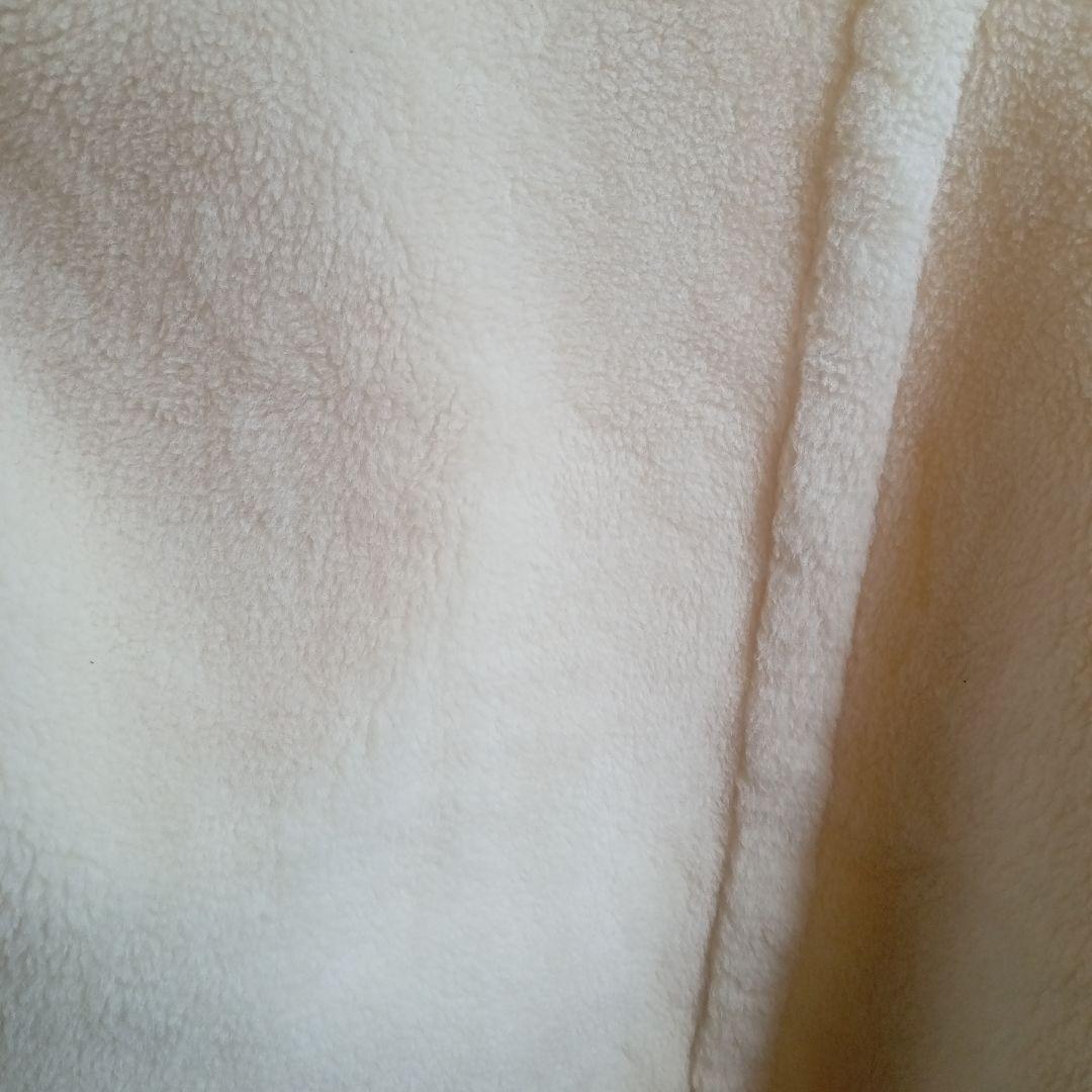 lilirena　ボアポンチョ　　ホワイト