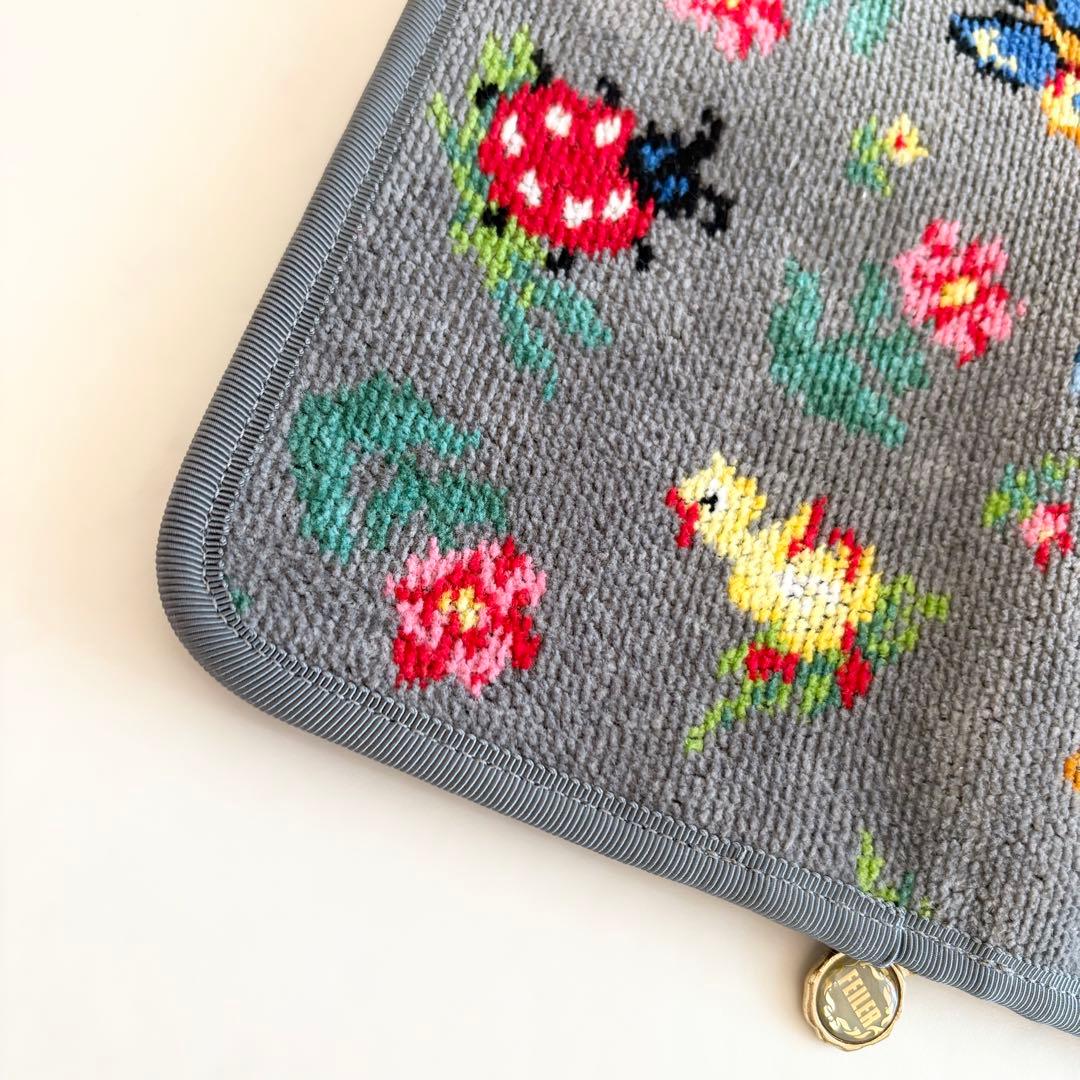 最終価格　FEILER フェイラー ハイジ グレー マルチケース 母子手帳