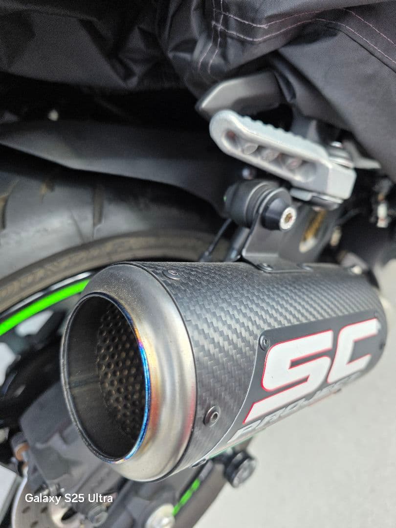 パーツ SC Project Carbon Fiber Muffler ZX4RR