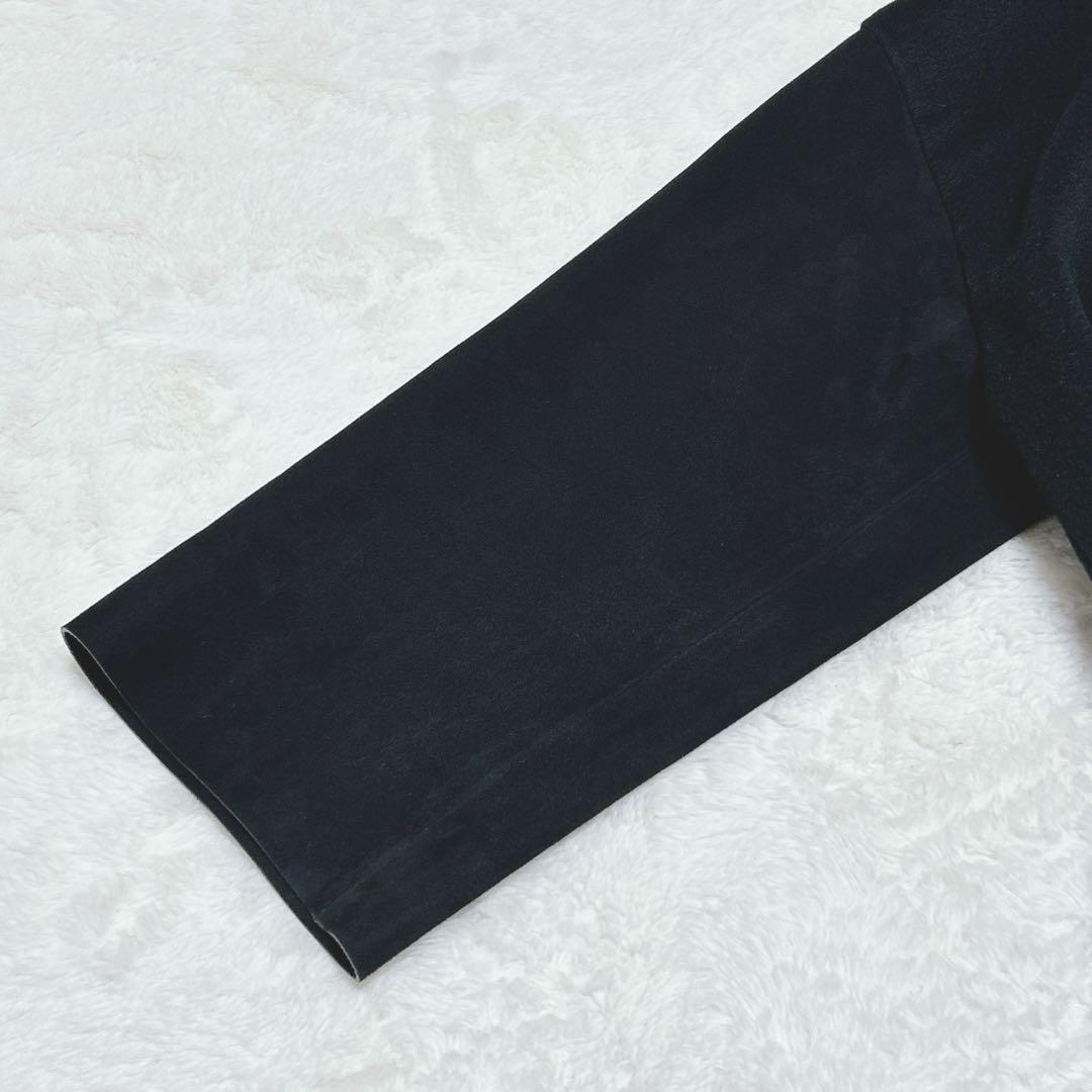 極美品 サルヴァトーレ フェラガモ カシミヤ シルク 異素材 ロングコート 羽織