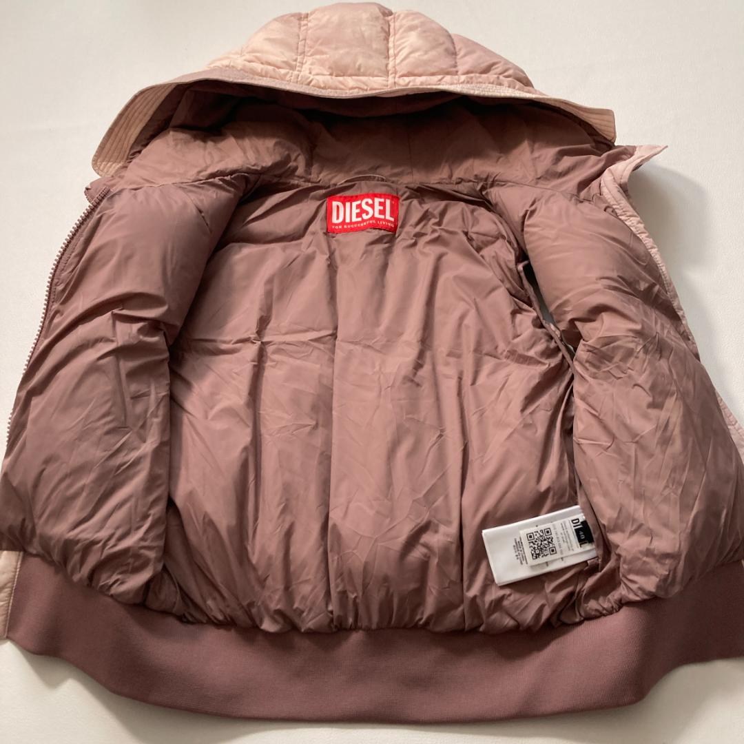 【くんちゃん】DIESEL　24AW レディース ダウンベスト フーディー