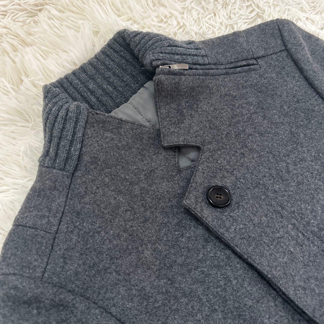 週末限定　美品　wooyoungmi ウーヨンミ　スタンドカラーウールジャケット