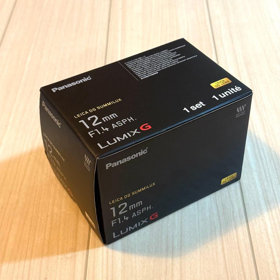 レンズ(単焦点) LEICA DG SUMMILUX 12mm F1.4 LUMIX H-X012