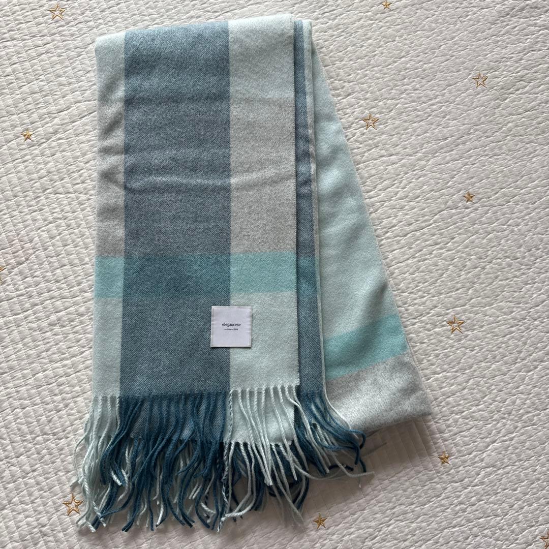 elegancese　エレガンセーゼ　ストール　カシミヤ100% 新品