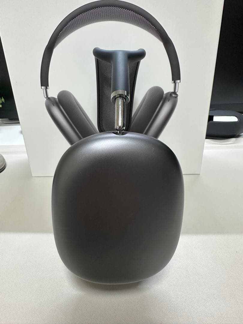 未使用に近いApple Airpods Max SpaceGrayスタンドセット