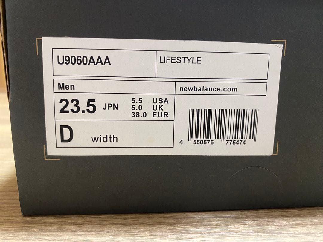 新品　New Balance　U9060AAA　23.5cm　ニューバランス