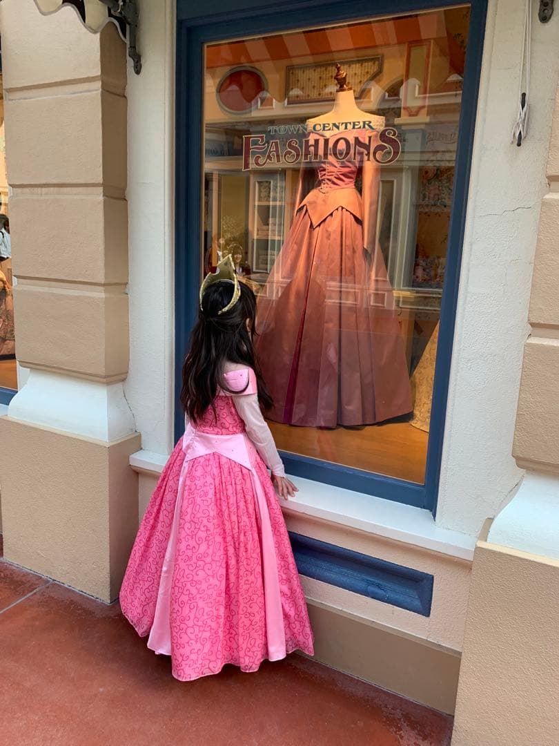 ディズニー オーロラ姫 ドレス ピンク ハロウィン