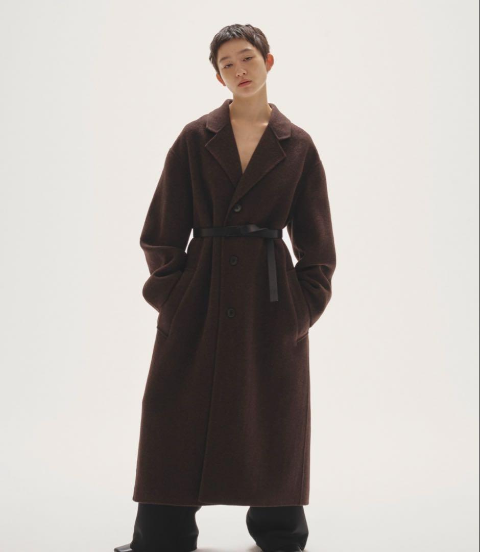 【2025年新品】todayful Wool Over Coat ブラウン 36
