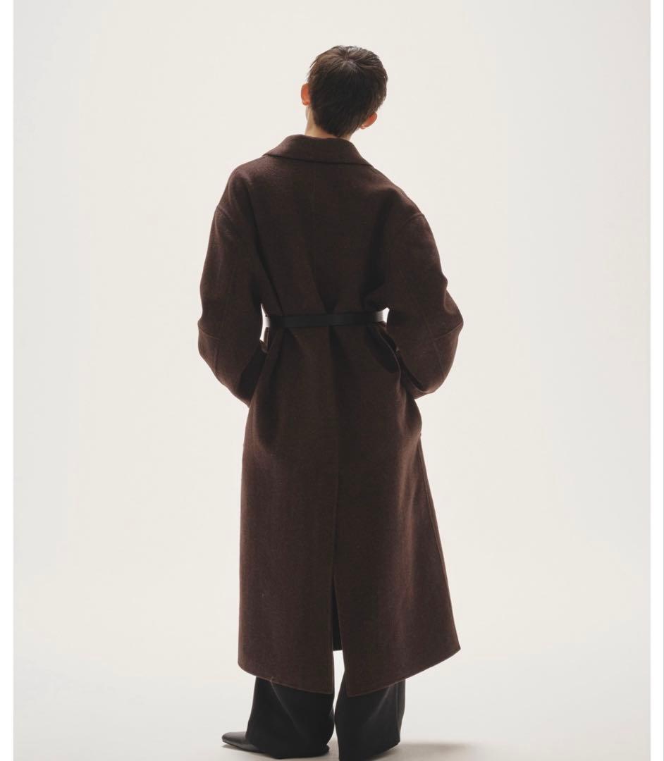 【2025年新品】todayful Wool Over Coat ブラウン 36
