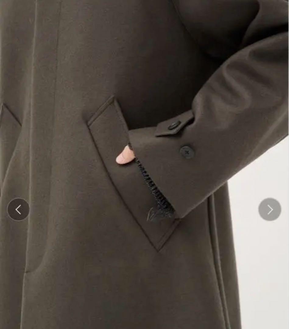 新品未着用タグ付きコート　ブラック　CONZ